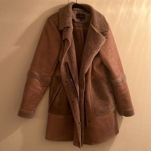 Lucky brand faux fur coat